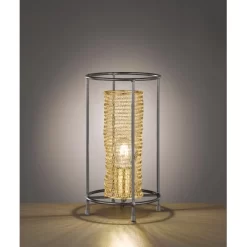 Fischer & Honsel Tischlampe Ano Gold