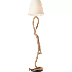 Brilliant Design-Stehlampe Sailor Weiß-Natur