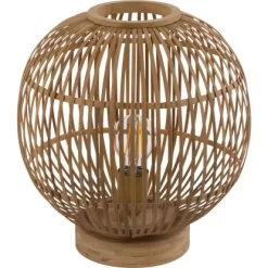 Globo Tischlampe Bambus Hildegard -Lampe Geschäft 845028 3749 15368T 2