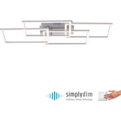 Leuchten Direkt LED-Deckenleuchte Iven 70 Cm X 34,5 Cm 13 Leuchten Direkt LED-Deckenleuchte Iven 70 Cm X 34,5 Cm -Lampe Geschäft 846642 2426 01