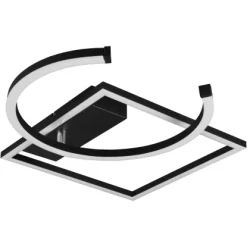 Reality LED-Deckenleuchte Pivot Schwarz Matt -Lampe Geschäft 872796 2451 4