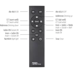 LED-Deckenleuchte Edging Weiß 67,7 X 67,7 Cm CCT 2700 K - 5000 K -Lampe Geschäft 872993 2426 06