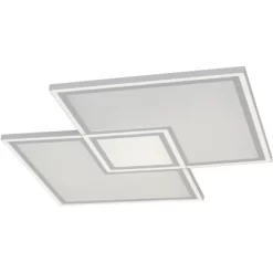 LED-Deckenleuchte Edging Weiß 67,7 X 67,7 Cm CCT 2700 K - 5000 K
