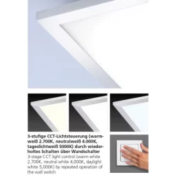 Paul Neuhaus LED-Deckenleuchte Flag 45 Cm X 45 Cm Chrom 13 Paul Neuhaus LED-Deckenleuchte Flag 45 Cm X 45 Cm Chrom -Lampe Geschäft 890102 2426 7