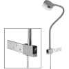 Fischer & Honsel LED-Bettleuchte Flex Lug 1x 5 W Nickel 5400 Lm
