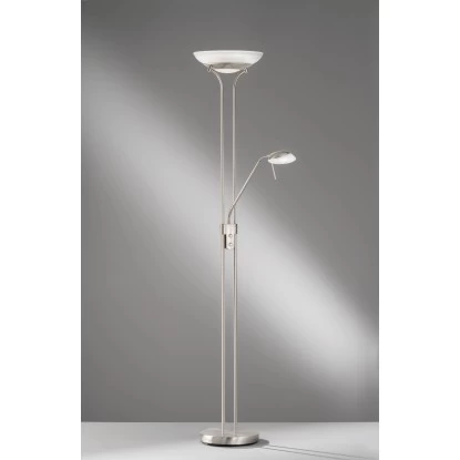 Fischer & Honsel LED-Stehleuchte Pool TW 1x 28 W Nickel 3500 Lm 3 Fischer & Honsel LED-Stehleuchte Pool TW 1x 28 W Nickel 3500 Lm – Bild 3