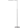 Fischer & Honsel LED-Stehleuchte Nami 1x 6 W Nickel 730 Lm