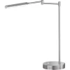 Fischer & Honsel LED-Tischleuchte Nami 1x 6 W Nickel 730 Lm