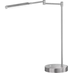 Fischer & Honsel LED-Tischleuchte Nami 1x 6 W Nickel 730 Lm