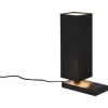 Reality Tischleuchte Haley 350 Mm X 200 Mm X 100 Mm Schwarz Matt