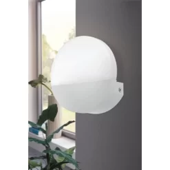 Eglo LED Wandleuchte Metrass 1 1-flammig Weiß Satiniert 4,5 W