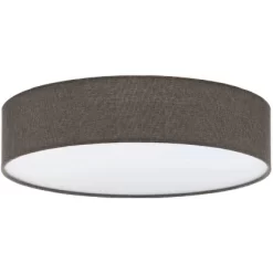 Eglo Deckenleuchte Pasteri 3-flammig Weiß-Braun E27 25W