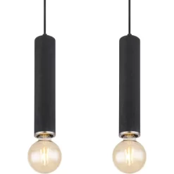 Globo Pendelleuchte Marion 4-flammig Schwarz Matt 930 X 100 X 1200 Mm -Lampe Geschäft 9007371417247 3749 CU 01