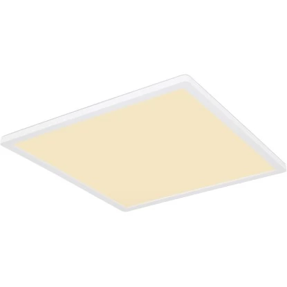 Globo LED-Deckenleuchte Sapana 1-flammig Weiß 420 X 420 X 25 Mm Warmweß 2 Globo LED-Deckenleuchte Sapana 1-flammig Weiß 420 X 420 X 25 Mm Warmweß – Bild 2