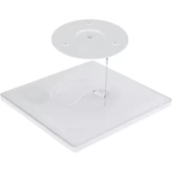 Globo LED-Deckenleuchte Sapana 1-flammig Weiß 420 X 420 X 25 Mm Warmweß 18 Globo LED-Deckenleuchte Sapana 1-flammig Weiß 420 X 420 X 25 Mm Warmweß -Lampe Geschäft 9007371417742 3749 S 06