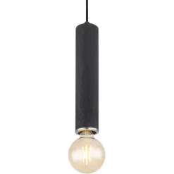 Globo Pendelleuchte Marion 1-flammig Schwarz Matt 120 X 1600 Mm -Lampe Geschäft 9007371420230 3749 CU 01