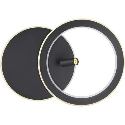 Globo LED-Deckenleuchte Marian 2-flammig Schwarz Matt 695 X 492 X 135 Mm 4 Globo LED-Deckenleuchte Marian 2-flammig Schwarz Matt 695 X 492 X 135 Mm – Bild 4