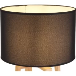 Globo Tischlampe Moritz 1-flammig Braun 300 X 450 Mm -Lampe Geschäft 9007371426652 3749 CU 02