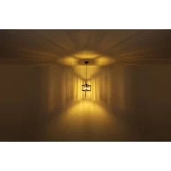 Globo Pendelleuchte Mathilde 4-flammig Schwarz Matt Rauchfarben 68 X 17 X 120 Cm 16 Globo Pendelleuchte Mathilde 4-flammig Schwarz Matt Rauchfarben 68 X 17 X 120 Cm -Lampe Geschäft 9007371430116 3749 S 06