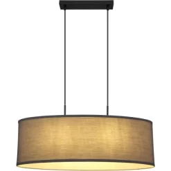 Globo Pendelleuchte Nathan 2-flammig Schwarz Matt 750 X 220 X 1200 Mm -Lampe Geschäft 9007371433445 3749 S 03