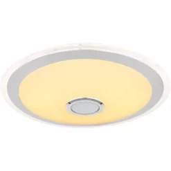 Globo LED-Deckenleuchte Dunny 2-flammig Weiß 430 X 105 Mm 20 Globo LED-Deckenleuchte Dunny 2-flammig Weiß 430 X 105 Mm -Lampe Geschäft 9007371433827 3749 S 04
