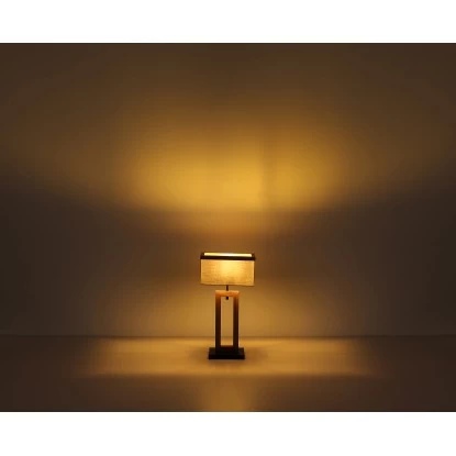 Globo Tischlampe Ossi 1-flammig Schwarz Matt 300 X 150 X 550 Mm 4 Globo Tischlampe Ossi 1-flammig Schwarz Matt 300 X 150 X 550 Mm – Bild 4