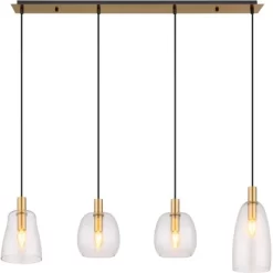 Globo Pendelleuchte 4-flammig 1070 X 160 X 1200 Mm 13 Globo Pendelleuchte 4-flammig 1070 X 160 X 1200 Mm -Lampe Geschäft 9007371434831 3749 S 04