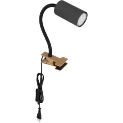 Globo Klemmstrahler Robby 1-flammig Graphit Dunkel 290 X 100 X 415 Mm 6 Globo Klemmstrahler Robby 1-flammig Graphit Dunkel 290 X 100 X 415 Mm -Lampe Geschäft 9007371436880 3749 S 02