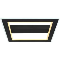 Globo LED-Deckenleuchte Mattia 1-flammig Schwarz Matt 450 X 450 X 50 Mm 12 Globo LED-Deckenleuchte Mattia 1-flammig Schwarz Matt 450 X 450 X 50 Mm -Lampe Geschäft 9007371439423 3749 S 03