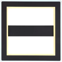 Globo LED-Deckenleuchte Mattia 1-flammig Schwarz Matt 450 X 450 X 50 Mm 13 Globo LED-Deckenleuchte Mattia 1-flammig Schwarz Matt 450 X 450 X 50 Mm -Lampe Geschäft 9007371439423 3749 S 04