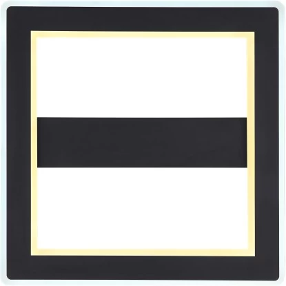 Globo LED-Deckenleuchte Mattia 1-flammig Schwarz Matt 450 X 450 X 50 Mm 5 Globo LED-Deckenleuchte Mattia 1-flammig Schwarz Matt 450 X 450 X 50 Mm – Bild 5