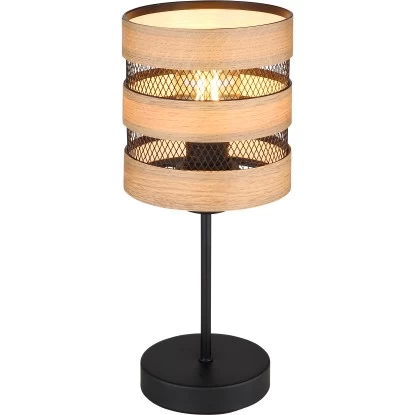 Globo Tischlampe Soeni 1-flammig Schwarz Matt 150 X 335 Mm 2 Globo Tischlampe Soeni 1-flammig Schwarz Matt 150 X 335 Mm – Bild 2