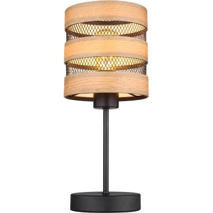 Globo Tischlampe Soeni 1-flammig Schwarz Matt 150 X 335 Mm 4 Globo Tischlampe Soeni 1-flammig Schwarz Matt 150 X 335 Mm – Bild 4