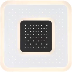 Globo LED-Deckenleuchte Gisell 1-flammig Weiß Matt 460 X 460 X 55 Mm 17 Globo LED-Deckenleuchte Gisell 1-flammig Weiß Matt 460 X 460 X 55 Mm -Lampe Geschäft 9007371440108 3749 S 04