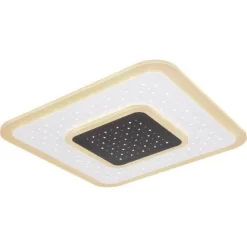 Globo LED-Deckenleuchte Gisell 1-flammig Weiß Matt 460 X 460 X 55 Mm 20 Globo LED-Deckenleuchte Gisell 1-flammig Weiß Matt 460 X 460 X 55 Mm -Lampe Geschäft 9007371440108 3749 S 07