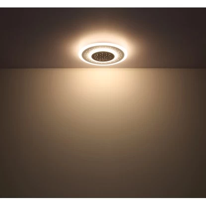 Globo LED-Deckenleuchte Gisell 1-flammig Weiß Matt 460 X 460 X 55 Mm 10 Globo LED-Deckenleuchte Gisell 1-flammig Weiß Matt 460 X 460 X 55 Mm – Bild 10