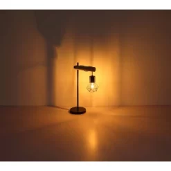 Globo Tischlampe 1-flammig Schwarz Matt 330 X 180 X 550 Mm 14 Globo Tischlampe 1-flammig Schwarz Matt 330 X 180 X 550 Mm -Lampe Geschäft 9007371440849 3749 S 05