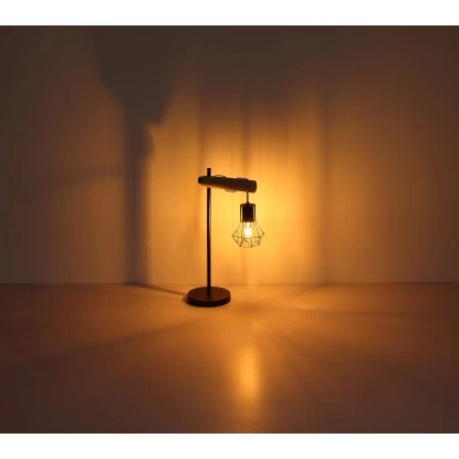 Globo Tischlampe 1-flammig Schwarz Matt 330 X 180 X 550 Mm 6 Globo Tischlampe 1-flammig Schwarz Matt 330 X 180 X 550 Mm – Bild 6