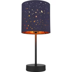 Globo Tischlampe 1-flammig Schwarz Matt 150 X 350 Mm -Lampe Geschäft 9007371441242 3749 S 03