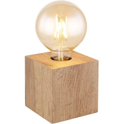 Globo Tischlampe Erna 1-flammig Dunkelbraun 100 X 100 X 100 Mm 2 Globo Tischlampe Erna 1-flammig Dunkelbraun 100 X 100 X 100 Mm – Bild 2