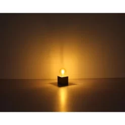 Globo Tischlampe Erna 1-flammig Dunkelbraun 100 X 100 X 100 Mm 16 Globo Tischlampe Erna 1-flammig Dunkelbraun 100 X 100 X 100 Mm -Lampe Geschäft 9007371442133 3749 S 06