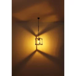 Globo Deckenleuchte Vernon 4-flammig Schwarz 800 X 250 X 310 Mm -Lampe Geschäft 9007371442300 3749 S 06