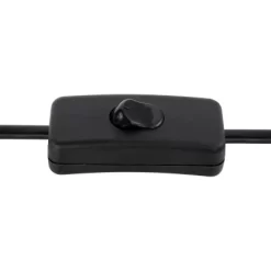 Globo Tischlampe Lenna 1-flammig Schwarz Matt 300 X 185 X 450 Mm -Lampe Geschäft 9007371442393 3749 CU 01