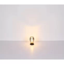 Globo Tischlampe Fanni 1-flammig Schwarz Matt-Rauchfarben 150 X 235 Mm 11 Globo Tischlampe Fanni 1-flammig Schwarz Matt-Rauchfarben 150 X 235 Mm -Lampe Geschäft 9007371442799 3749 S 04