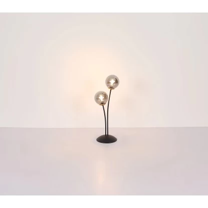 Globo Tischlampe Jorge 1-flammig Schwarz Matt-Rauchfarben 100 X 130 Mm 7 Globo Tischlampe Jorge 1-flammig Schwarz Matt-Rauchfarben 100 X 130 Mm – Bild 7