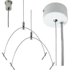 Seilabhängung Y 1,5 M Inkl. Anschlussset