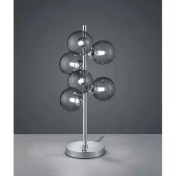 Trio Leuchten Tischlampe Alicia Chrom