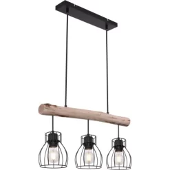 Globo Pendelleuchte Mina Metall Schwarz -Lampe Geschäft 940433 3579 1