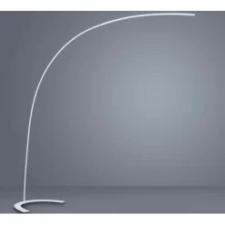 Trio LED-Stehleuchte Bogen Shanghai Weiß