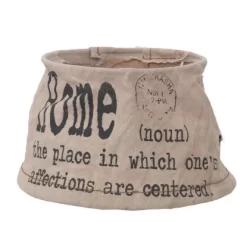 Eglo Lampenschirm Vintage Leinen Bedruckt